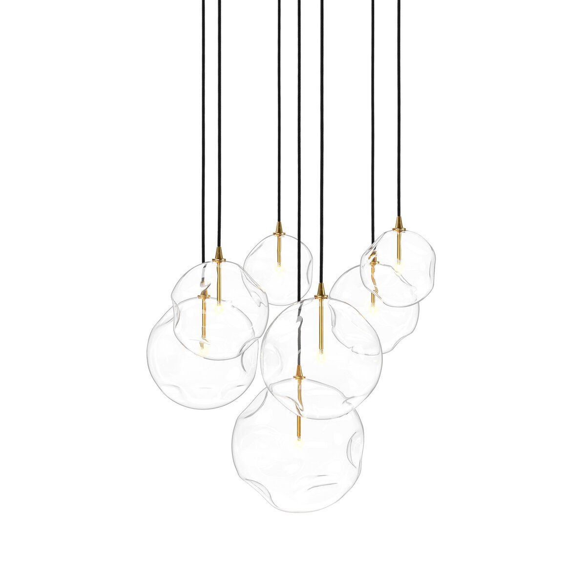 Cluster 7 Mix Chandelier