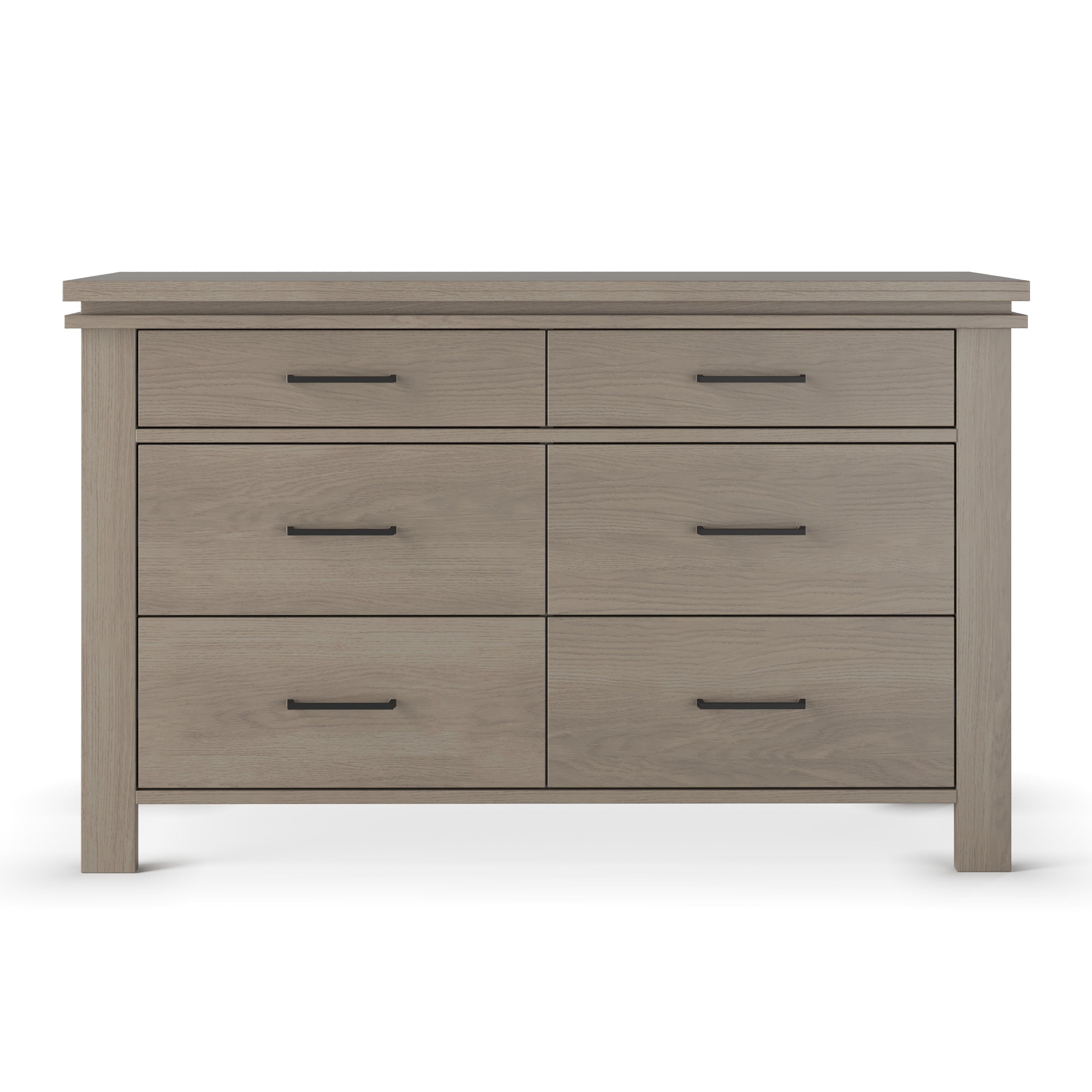 Denman Double Dresser, Crescent Gray