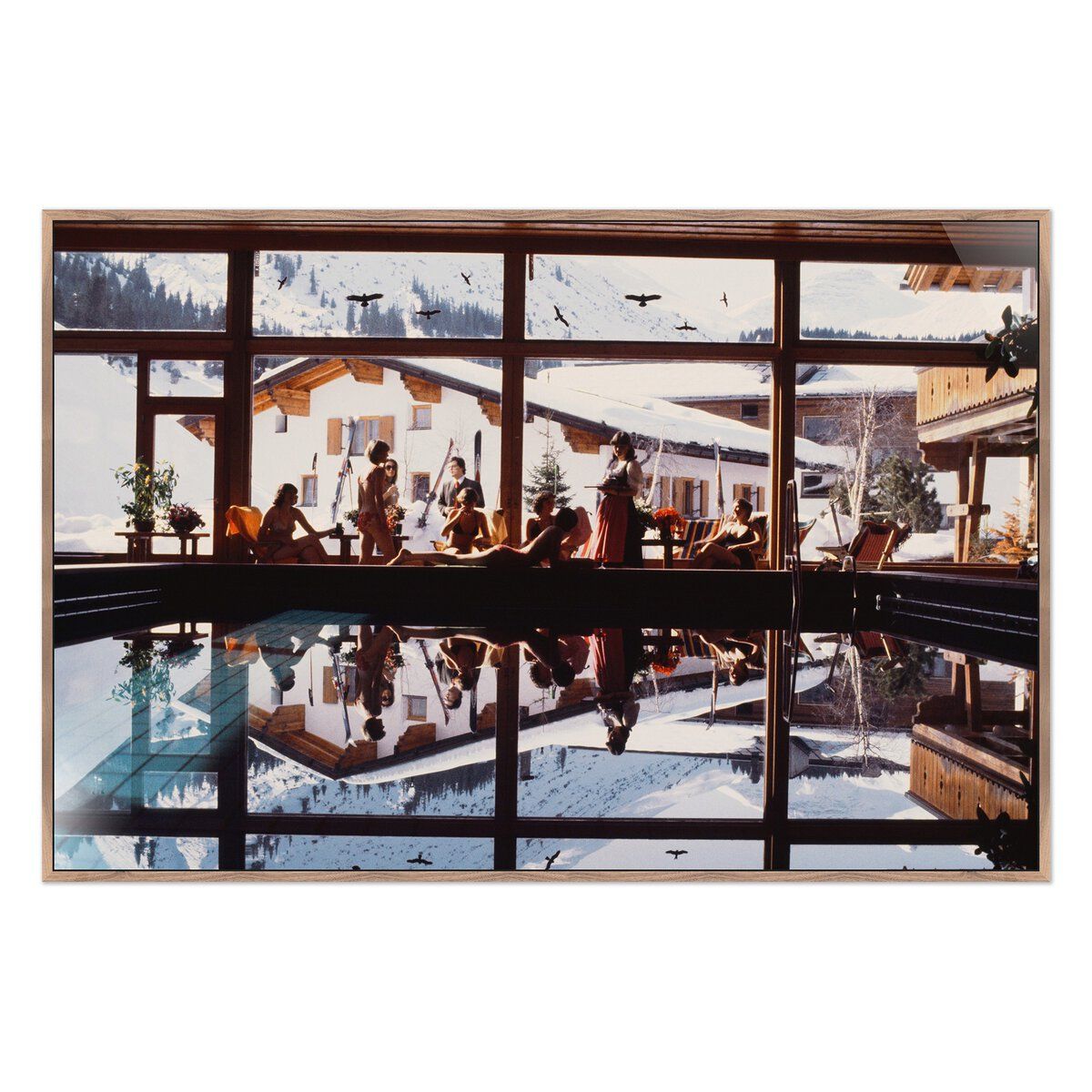 Gasthof Post Pool By Slim Aarons