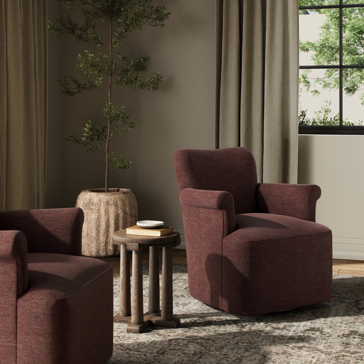 Camellia Swivel Chair