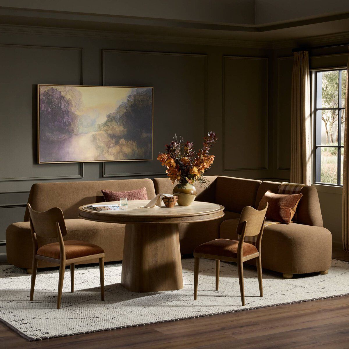 Clemence Dining Banquette L-shape