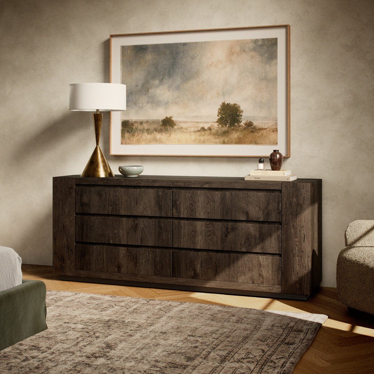 Abaso 6-drawer Dresser