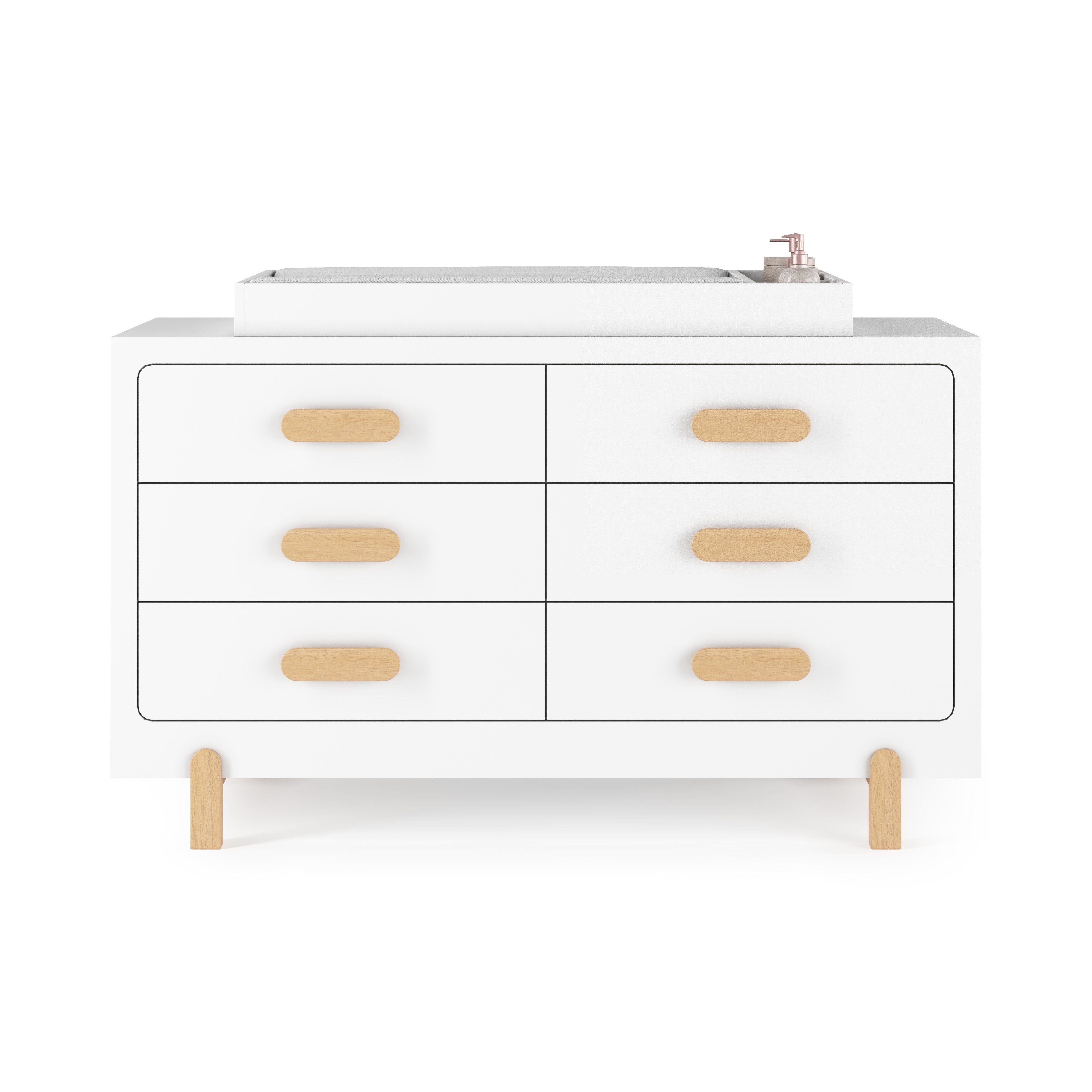Legacy Changing Table Topper, Matte White