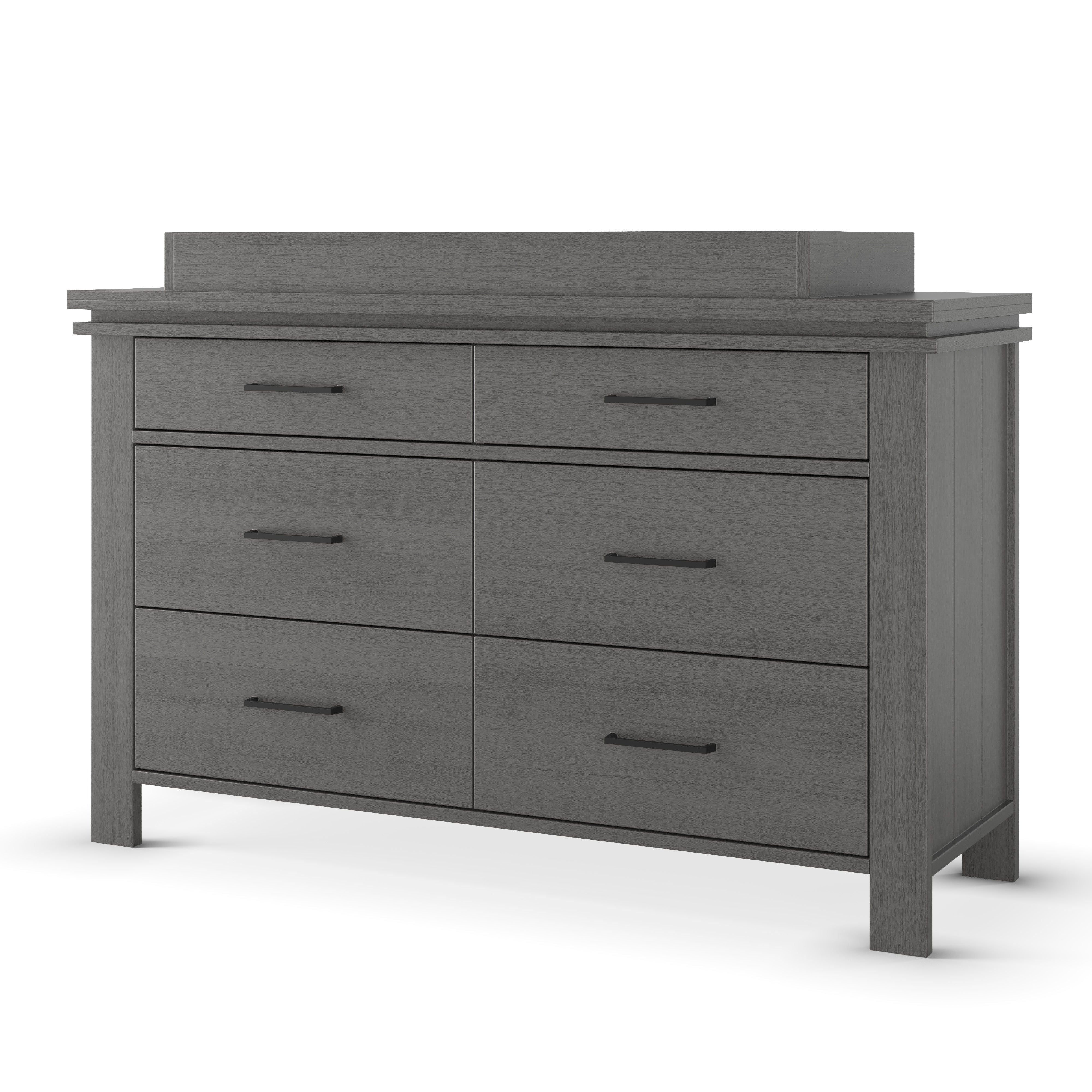 Denman Double Dresser, Midnight Gray