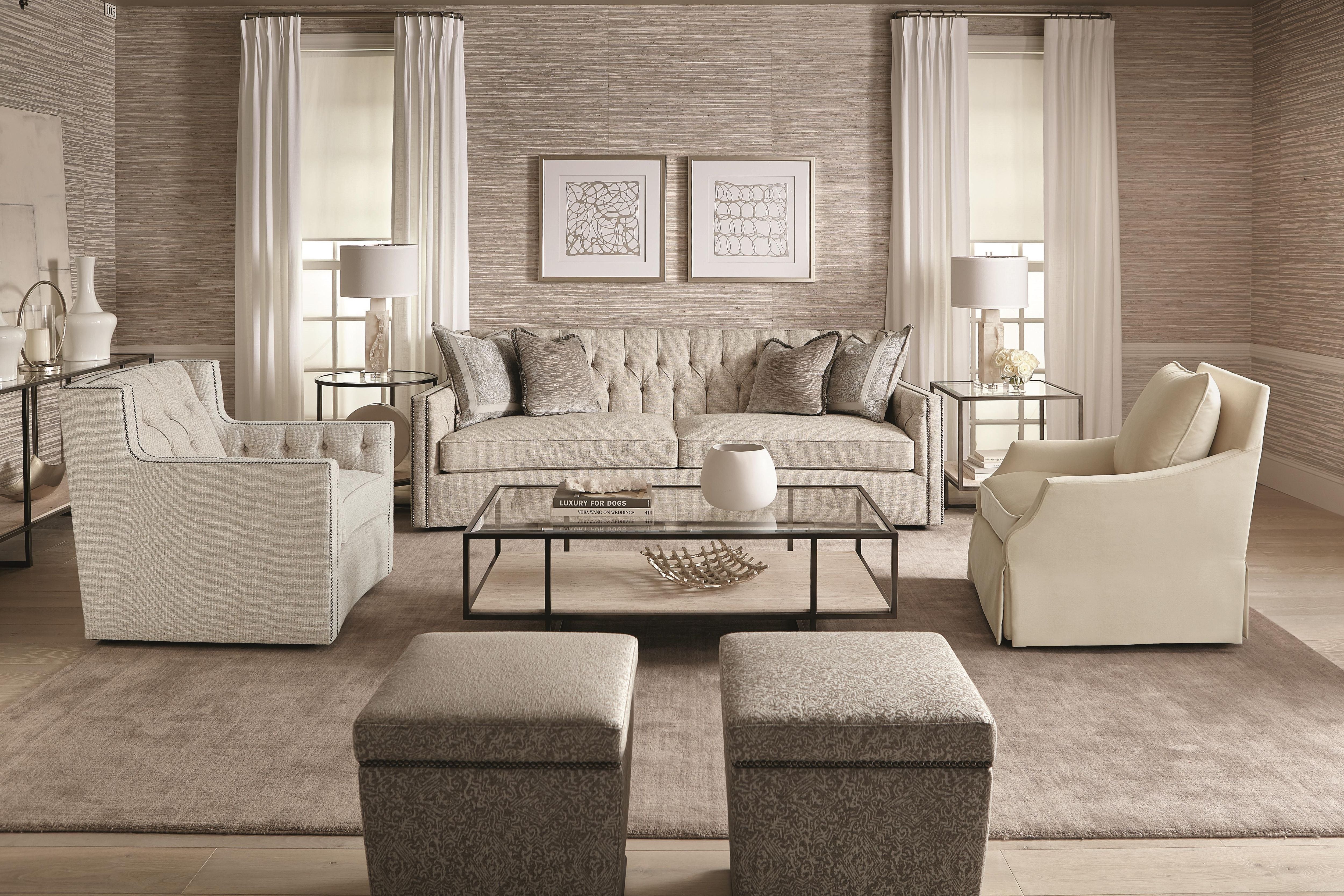 Bernhardt Furniture – Candace Fabric Sofa