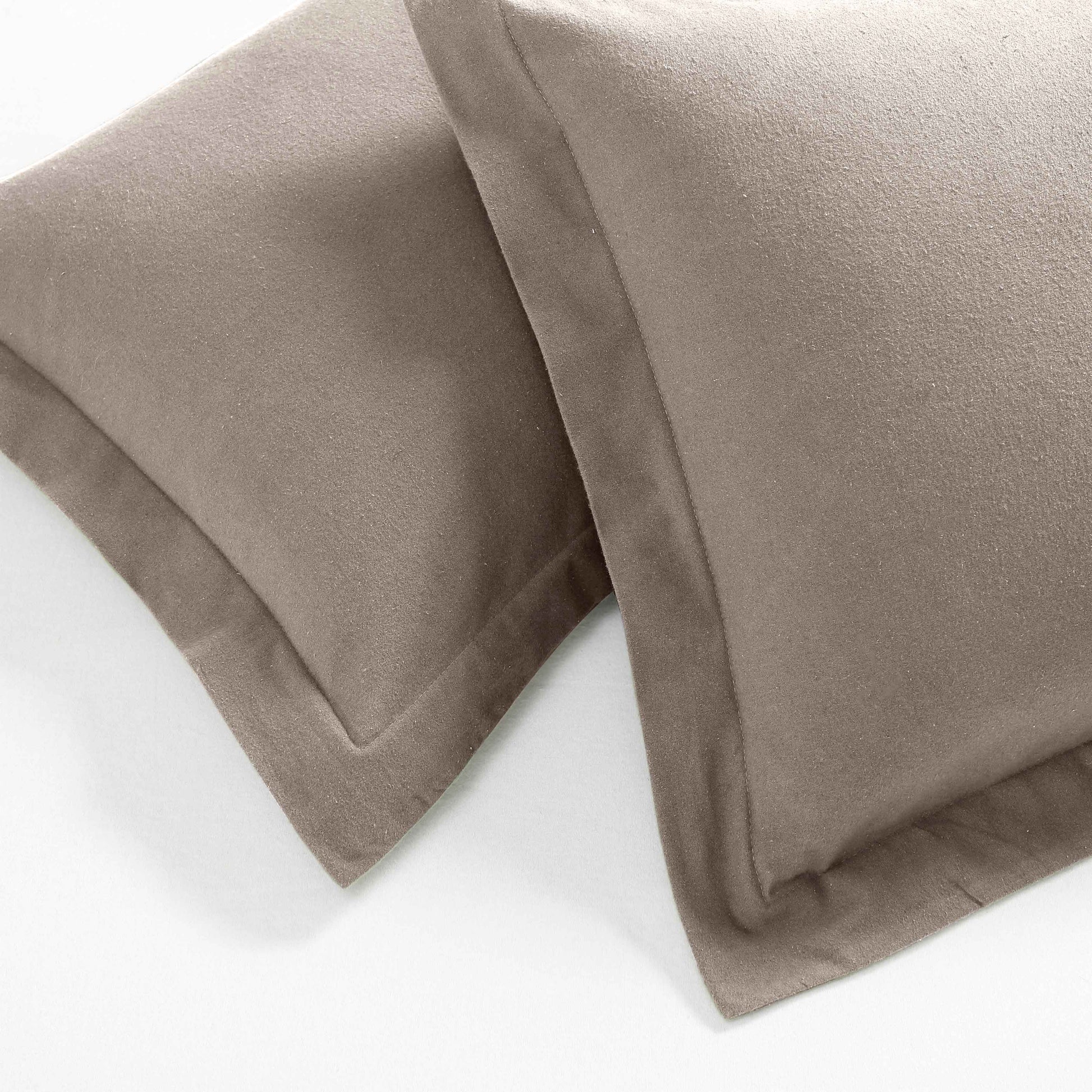 Rome Flannel Cotton Fuzzy Warm Solid Duvet Cover Set - Duvet Cover Set by Superior Brand