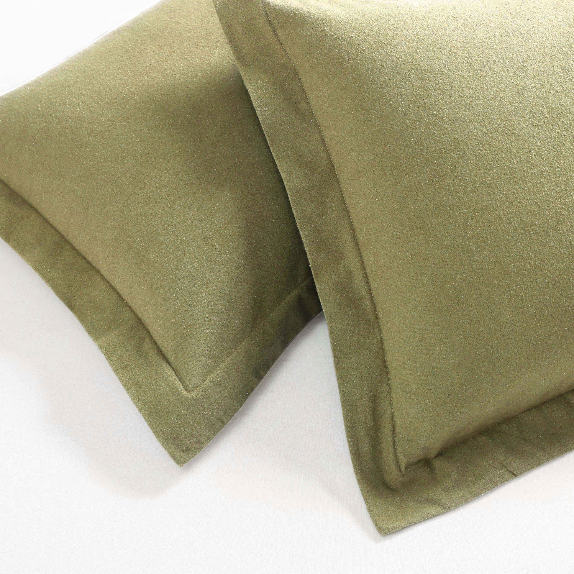 Rome Flannel Cotton Fuzzy Warm Solid Duvet Cover Set - Duvet Cover Set by Superior Brand