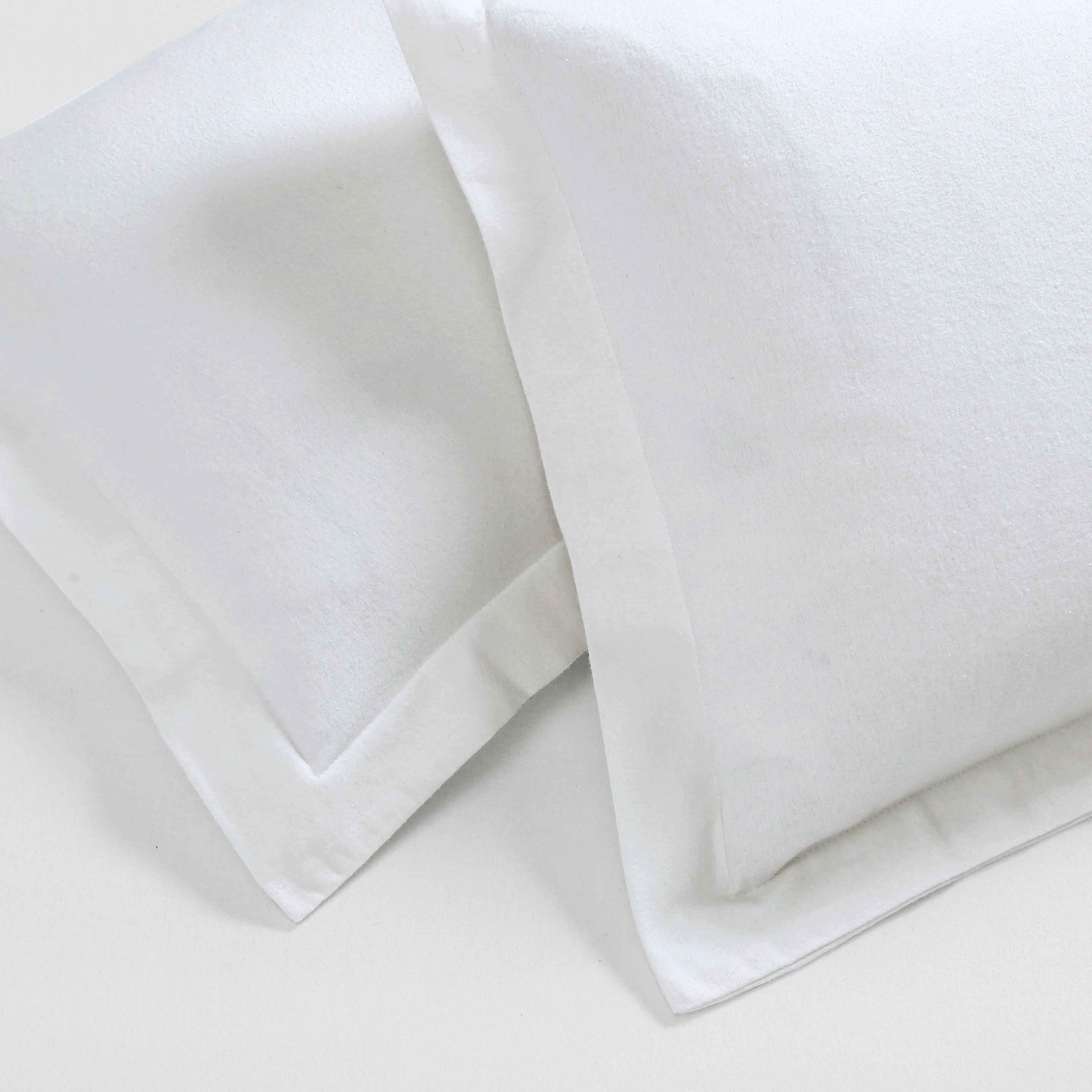 Rome Flannel Cotton Fuzzy Warm Solid Duvet Cover Set - Duvet Cover Set by Superior Brand