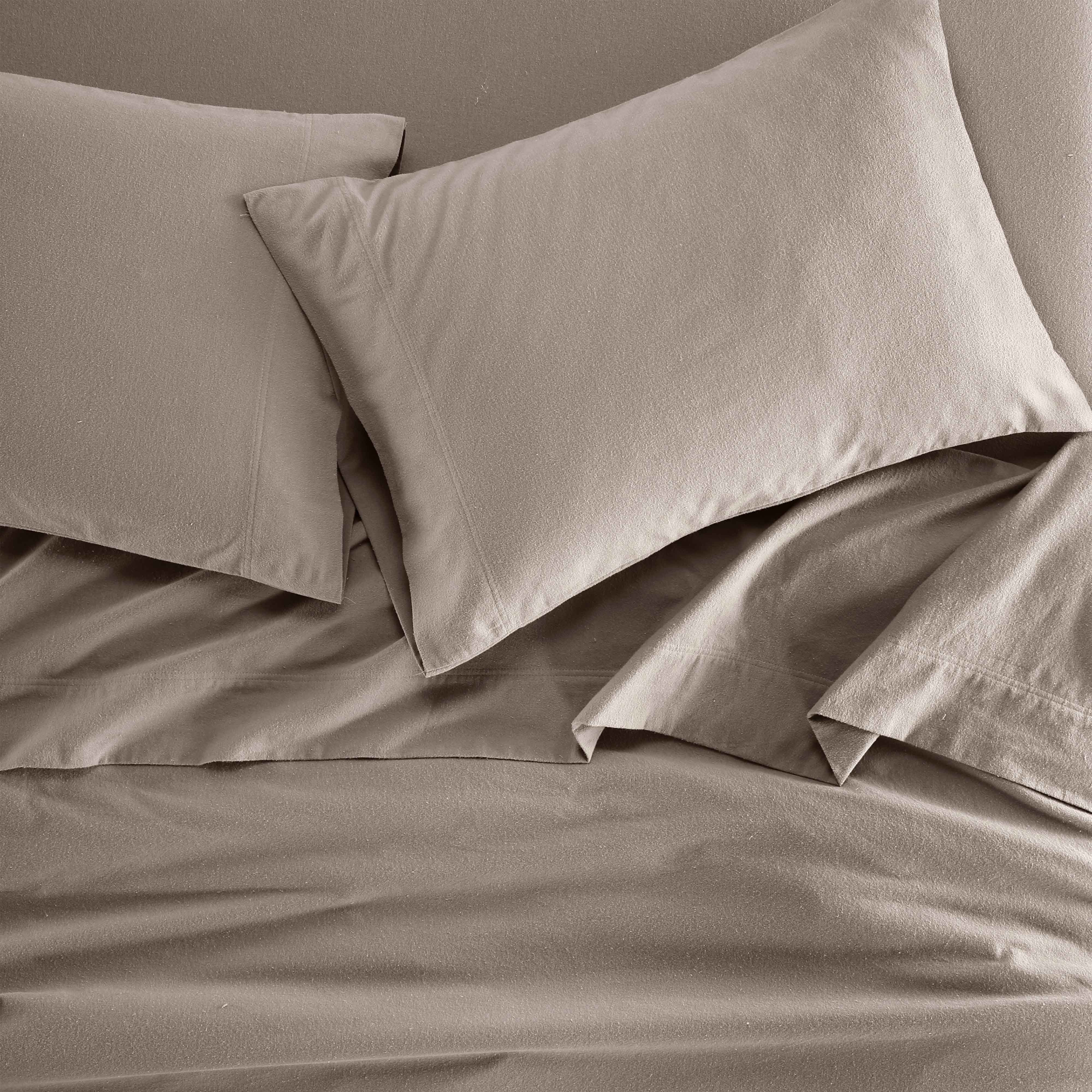 100% Cotton Flannel Sheet Set Solid Deep Pocket Fuzzy Warm Rome - Sheet Set by Superior Brand