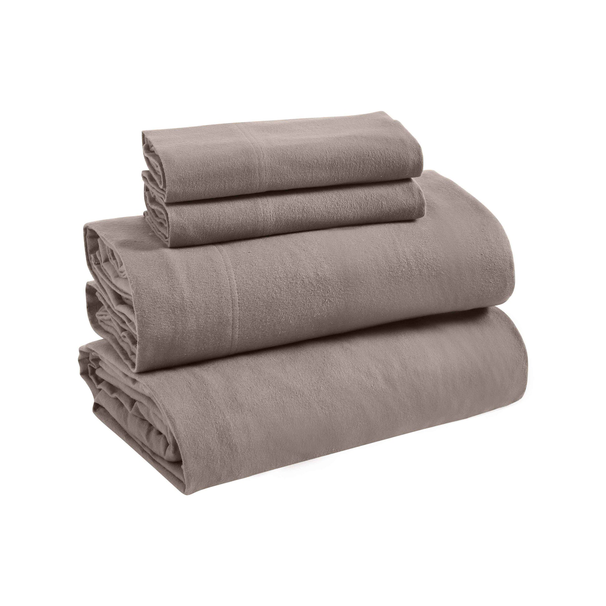 100% Cotton Flannel Sheet Set Solid Deep Pocket Fuzzy Warm Rome - Sheet Set by Superior Brand