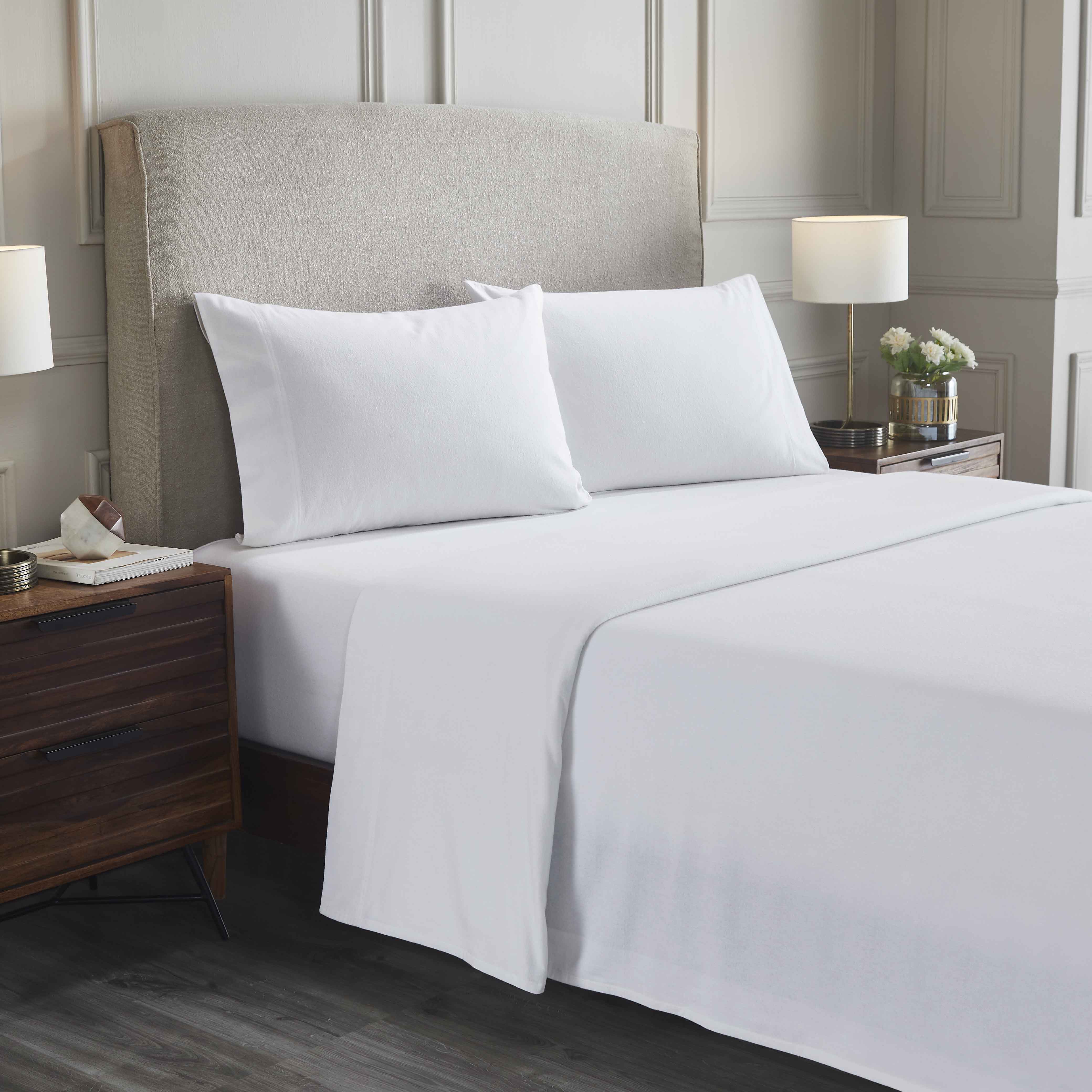 100%-Cotton-Flannel-Sheet-Set-Solid-Deep-Pocket-Fuzzy-Warm-Rome-Bed-Sheets