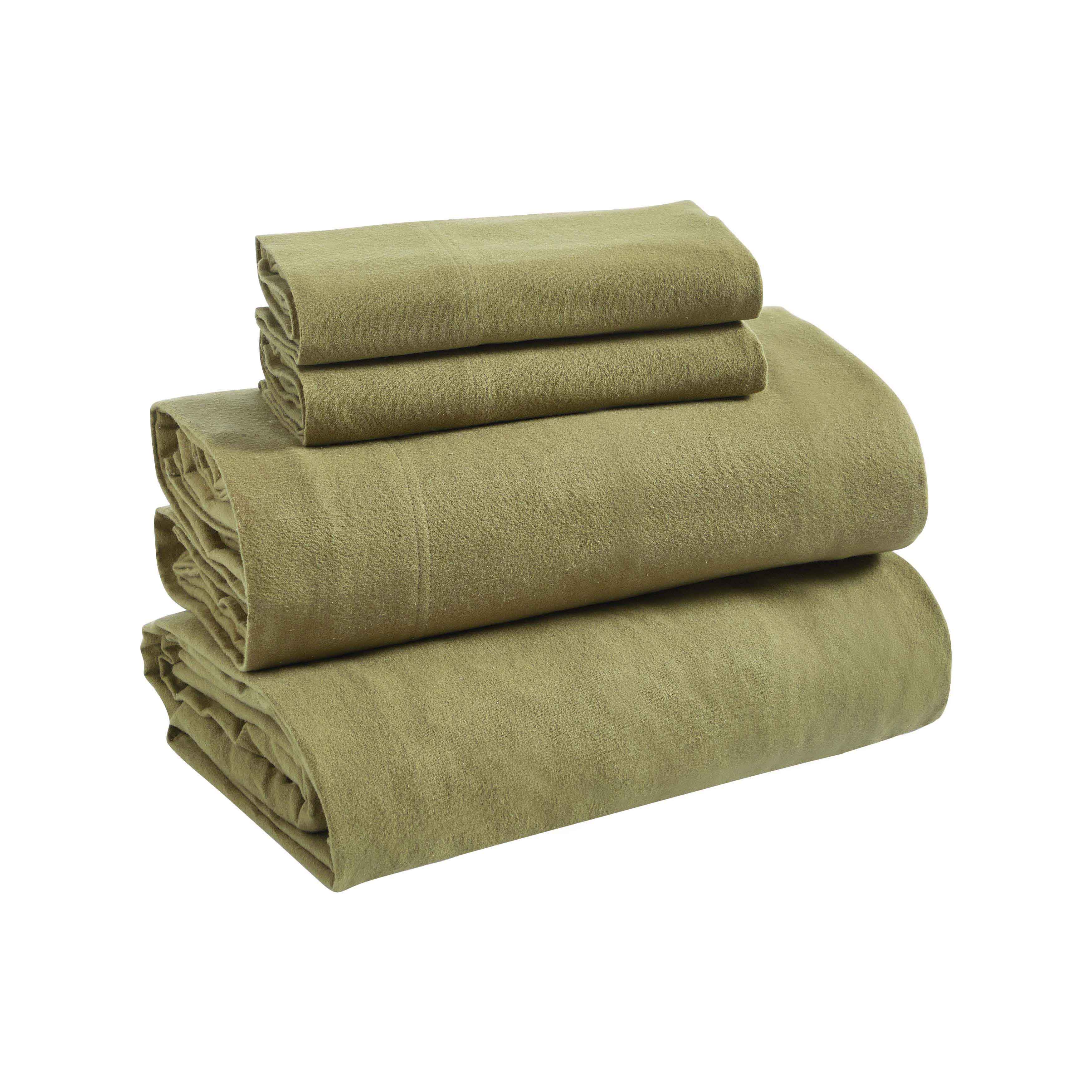 100% Cotton Flannel Sheet Set Solid Deep Pocket Fuzzy Warm Rome - Sheet Set by Superior Brand