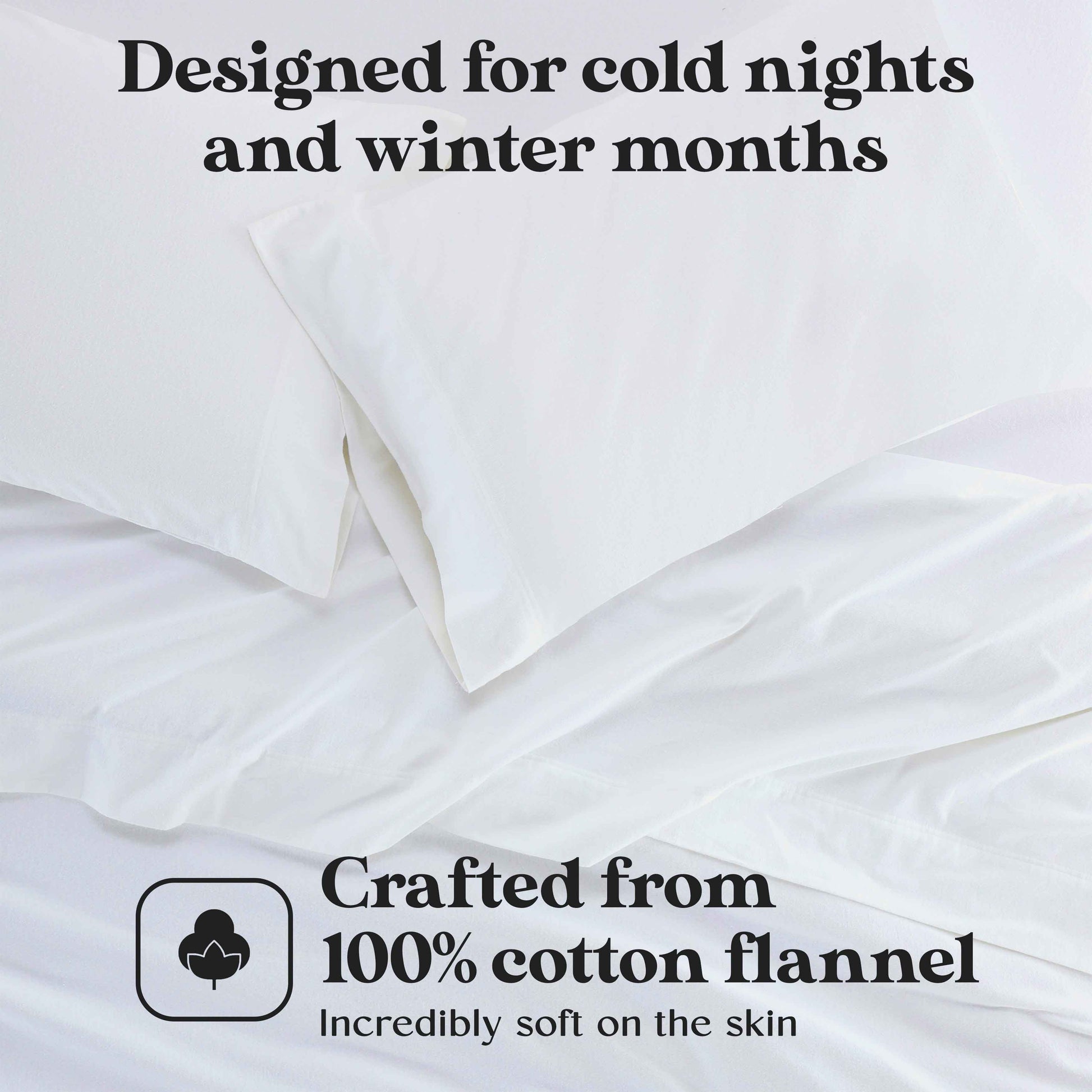 Rome Flannel Cotton Solid Fuzzy Pillowcases, Set of 2 - Pillowcases by Superior Brand