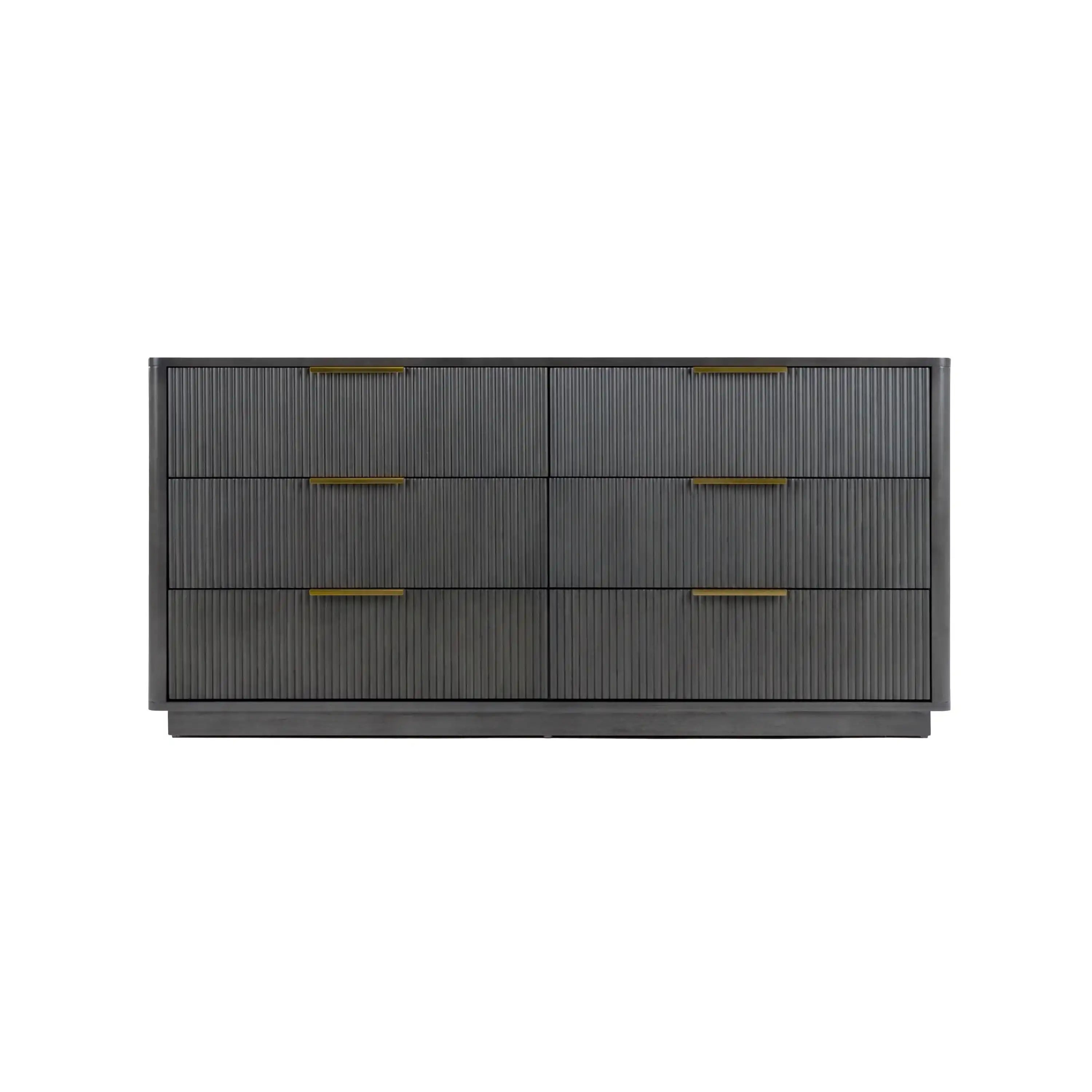 Nova Domus Santa Monica - Modern Grey Wash Dresser - Best Buy Furniture