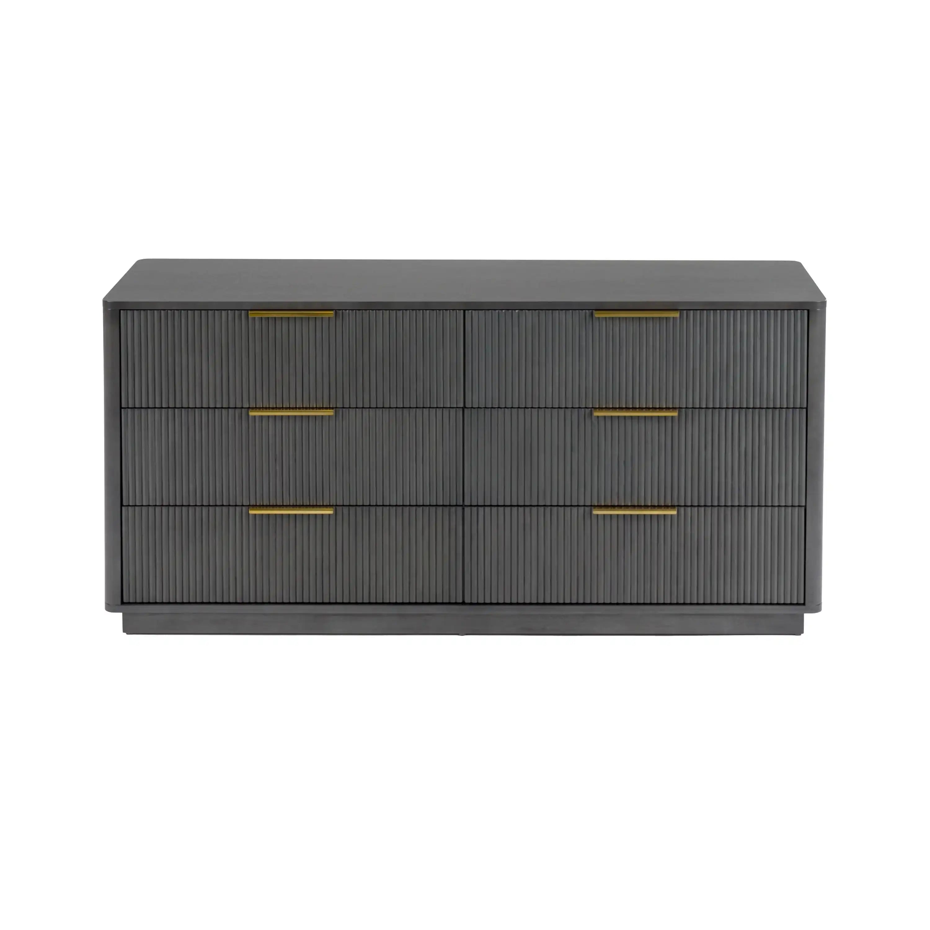 Nova Domus Santa Monica - Modern Grey Wash Dresser - Best Buy Furniture