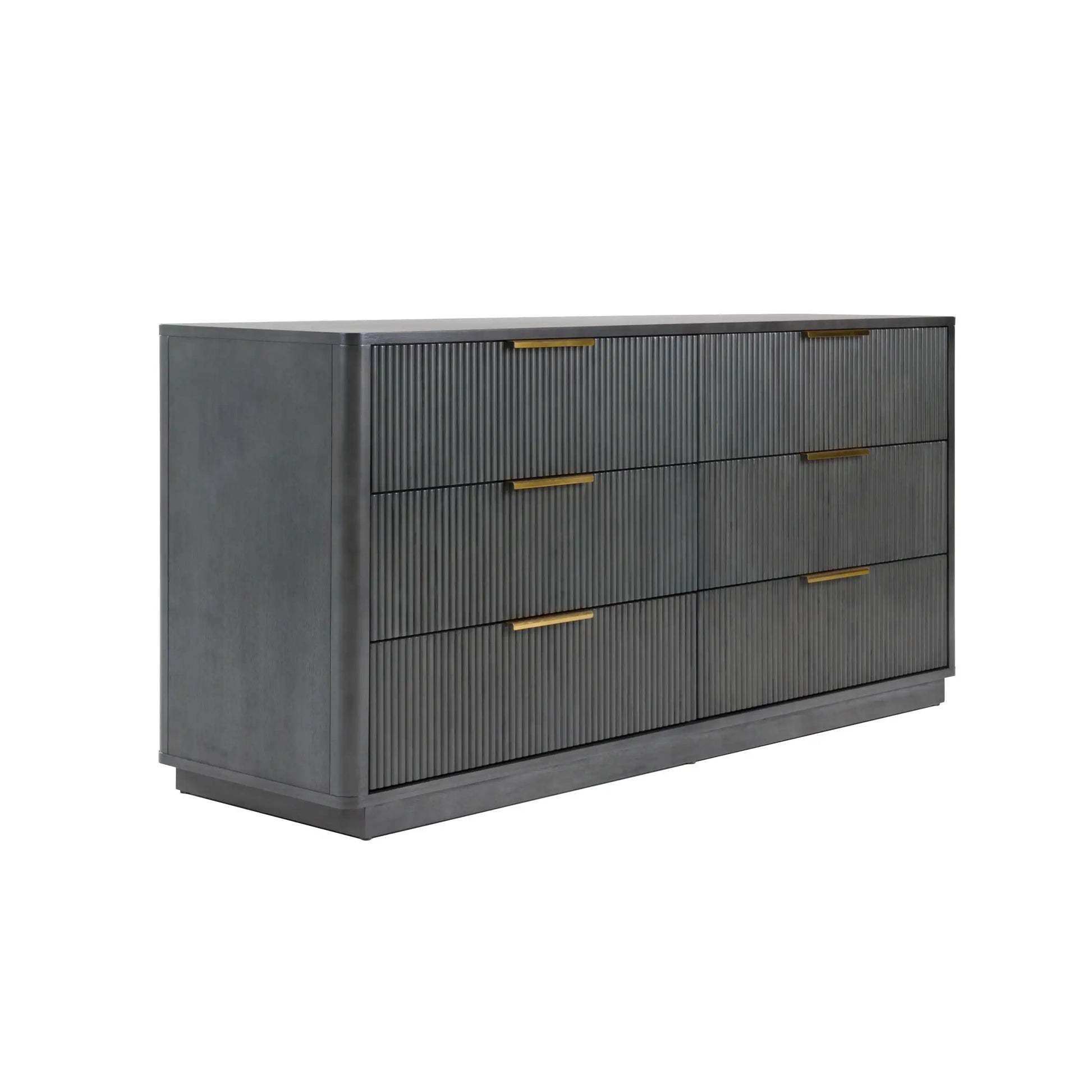 Nova Domus Santa Monica - Modern Grey Wash Dresser - Best Buy Furniture