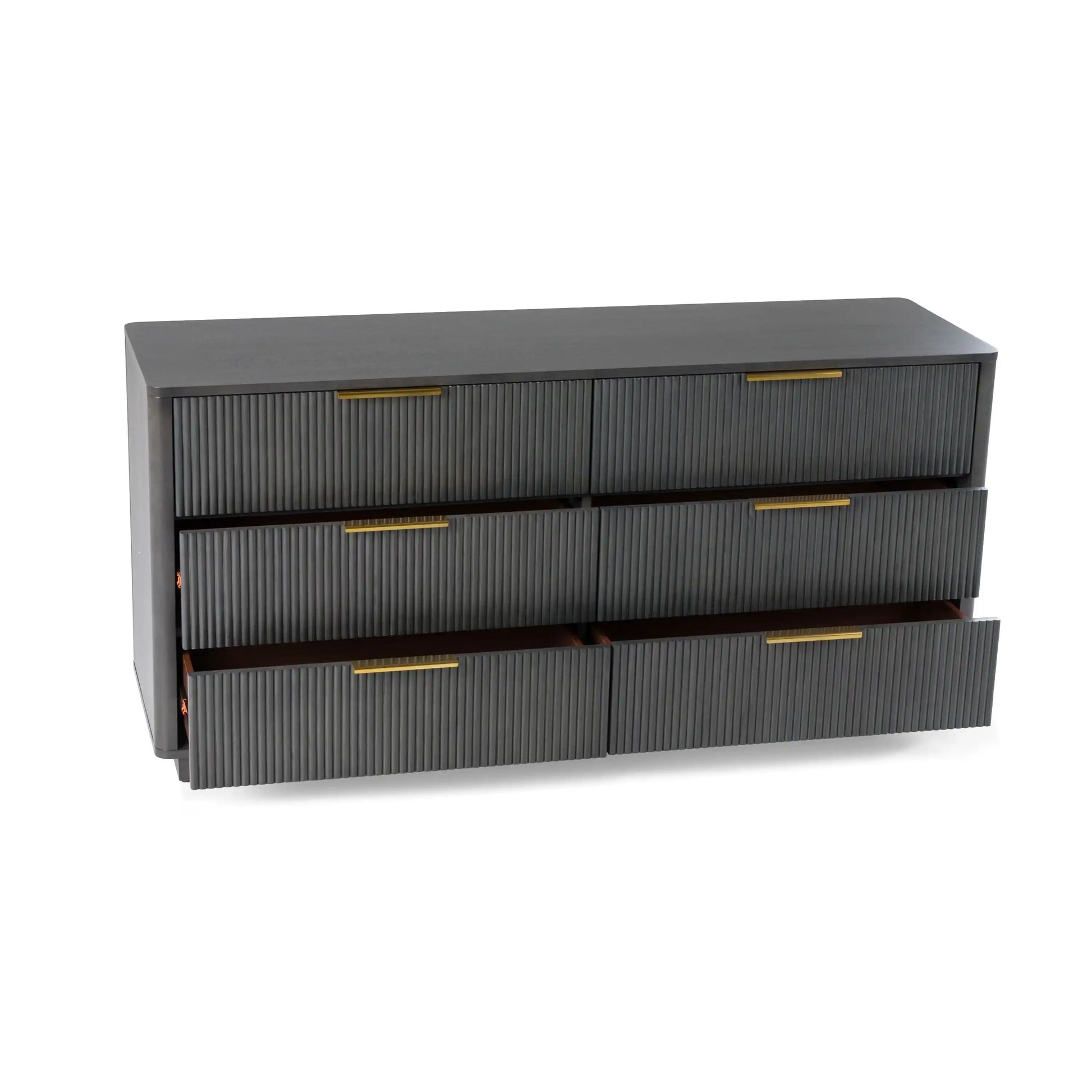 Nova Domus Santa Monica - Modern Grey Wash Dresser - Best Buy Furniture