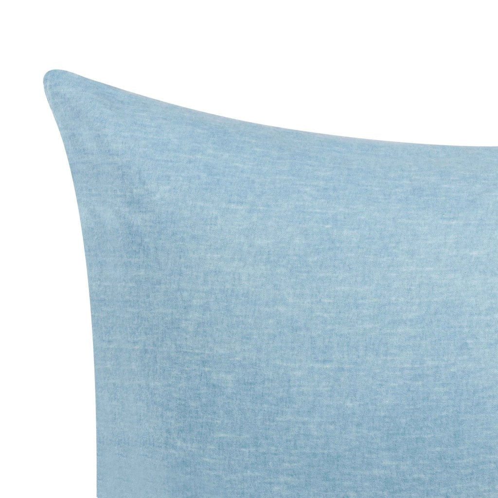 Superior Melange Flannel Cotton Two-Toned Fuzzy Pillowcases, Set of 2 - Pillowcases by Superior Brand