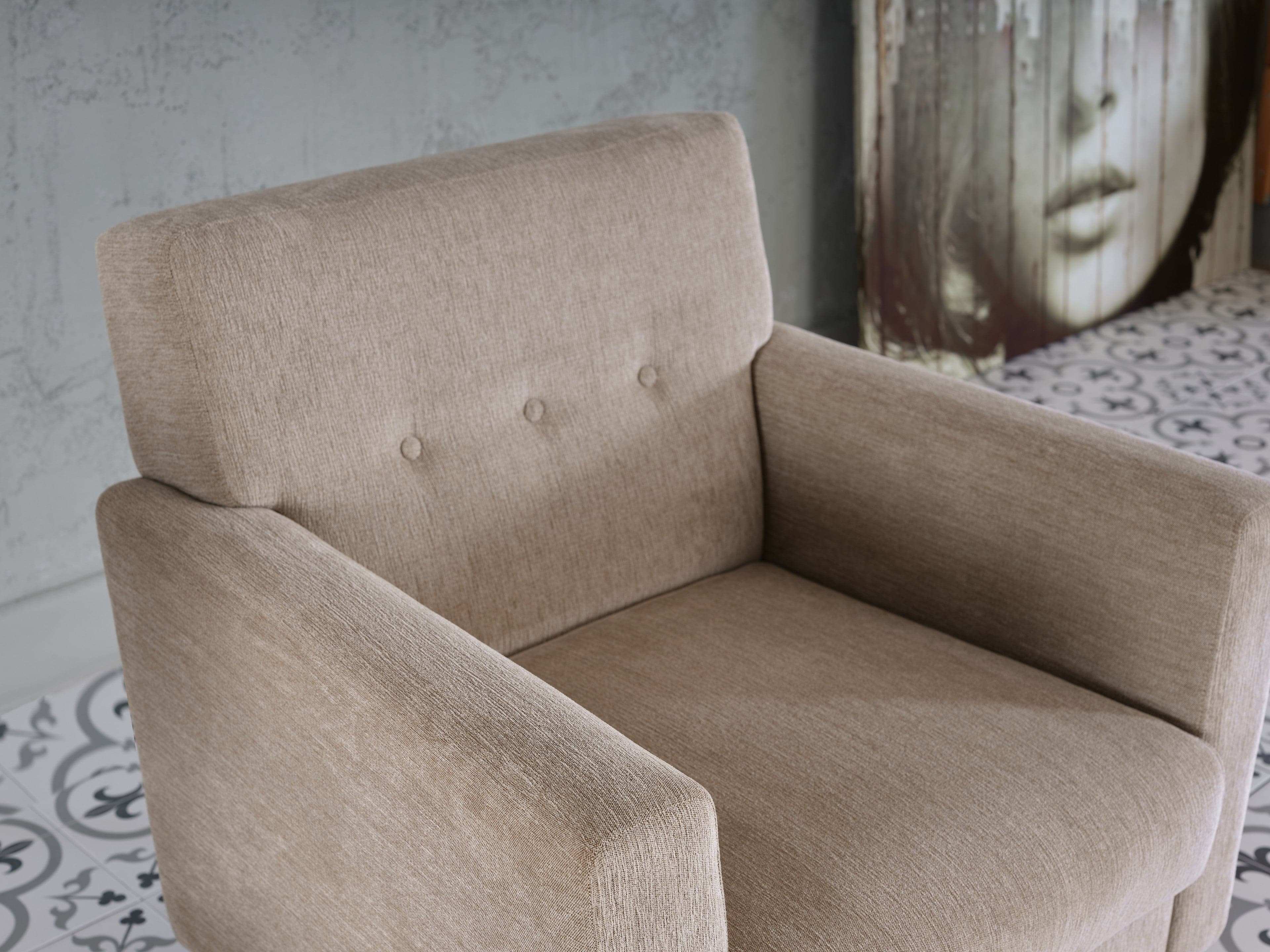 Theo Accent Chair & Ottoman - Best Buy Furniture