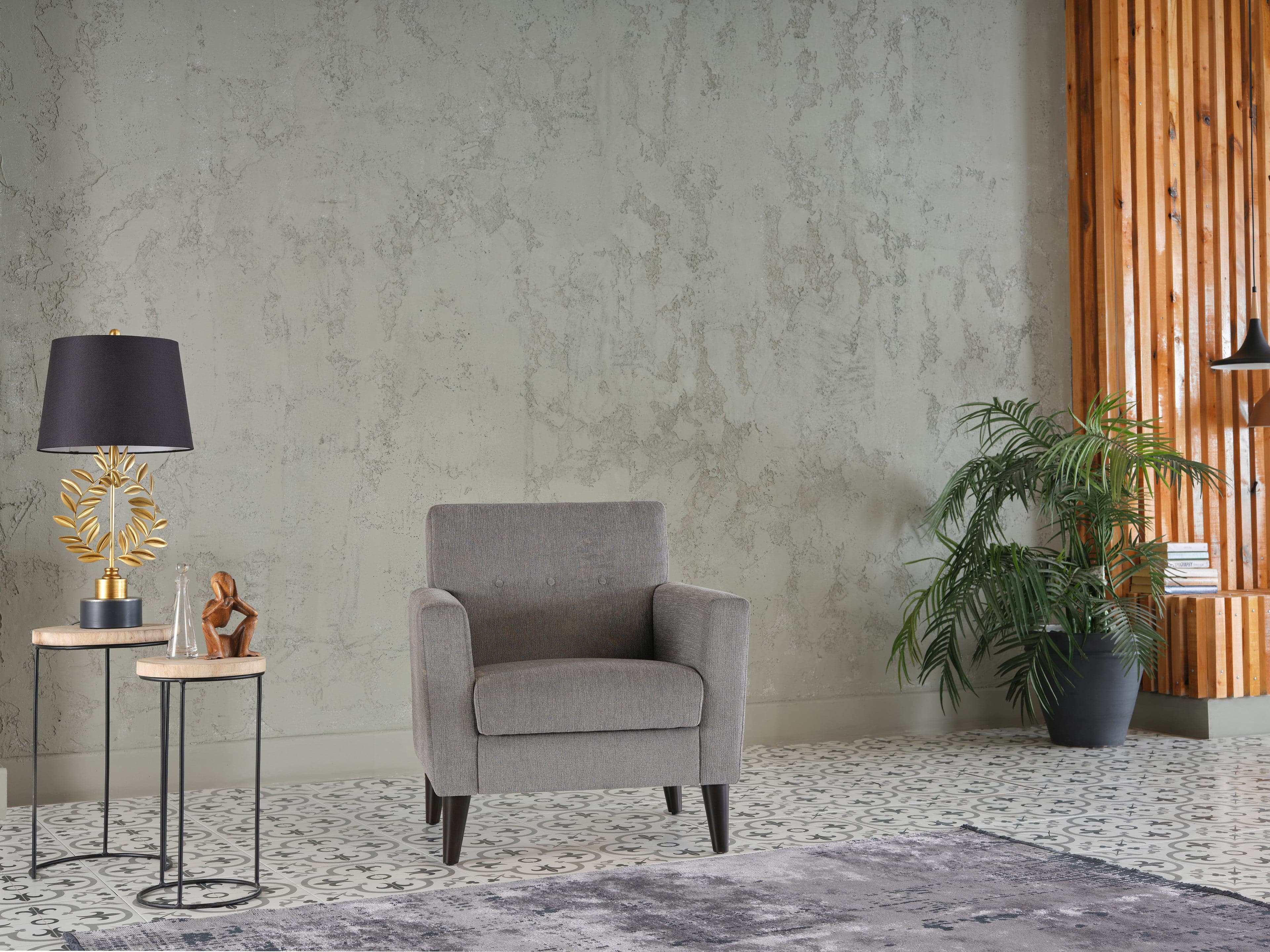 Theo Accent Chair & Ottoman - Best Buy Furniture
