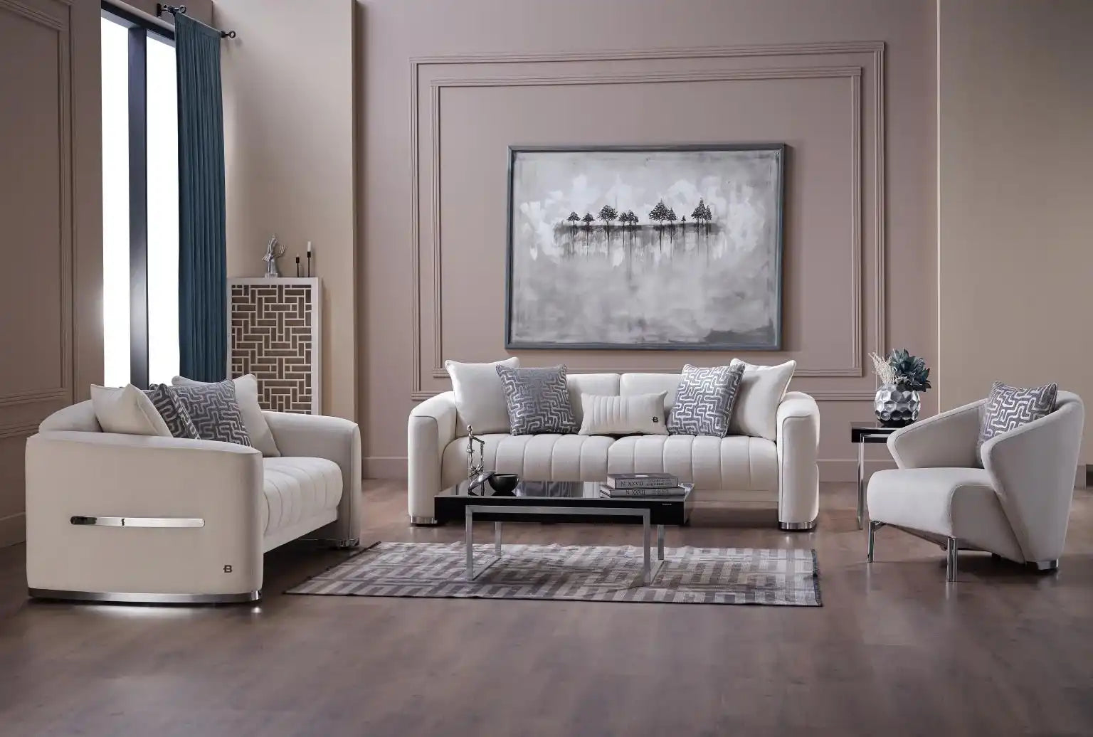 Venice 94" Wide Convertible Sleeper Sofa – Modern Luxury Design - Best Buy Furniture
