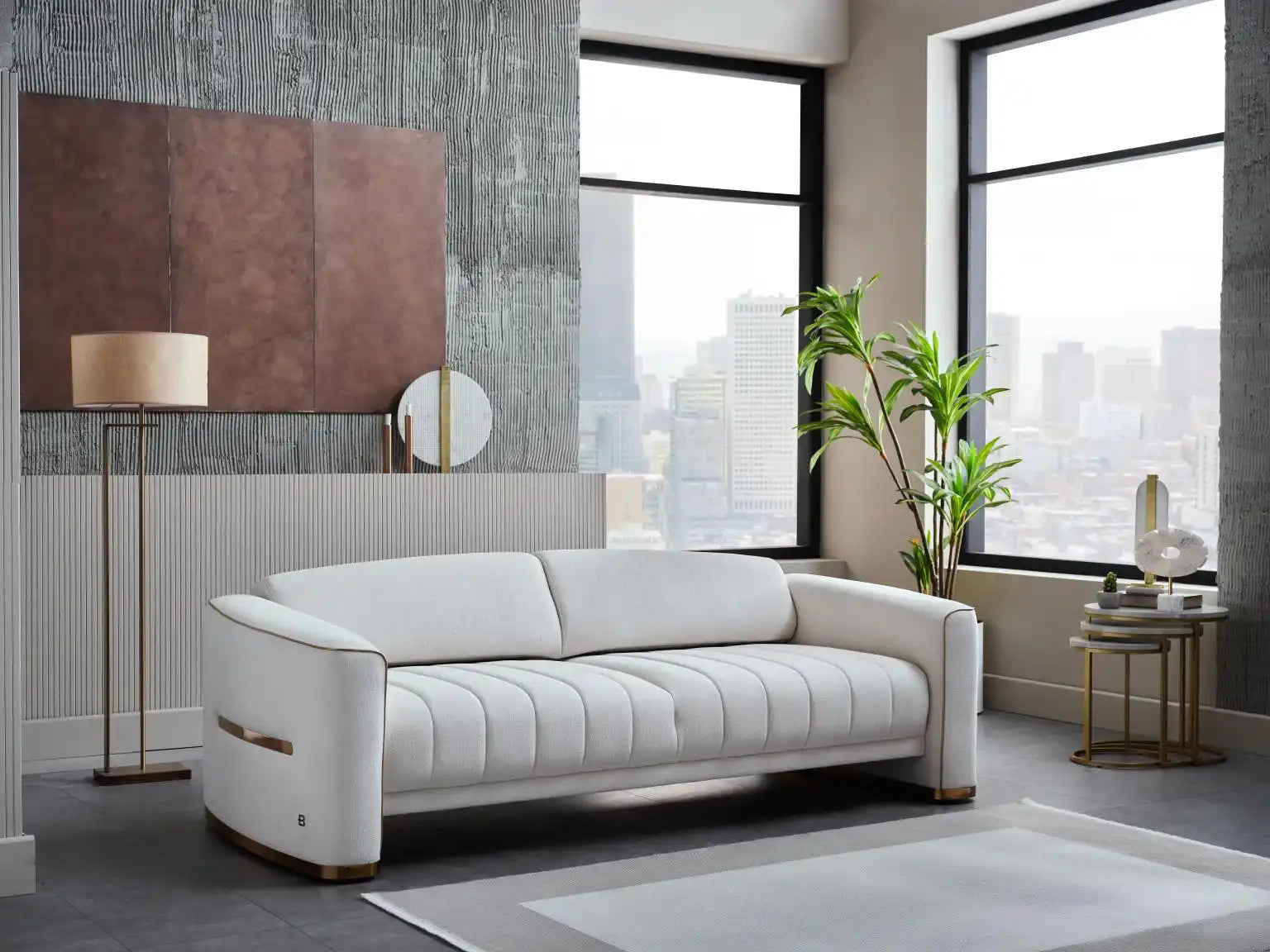 Veronica 94" Wide Convertible Sleeper Sofa – Modern Luxury Design - Best Buy Furniture