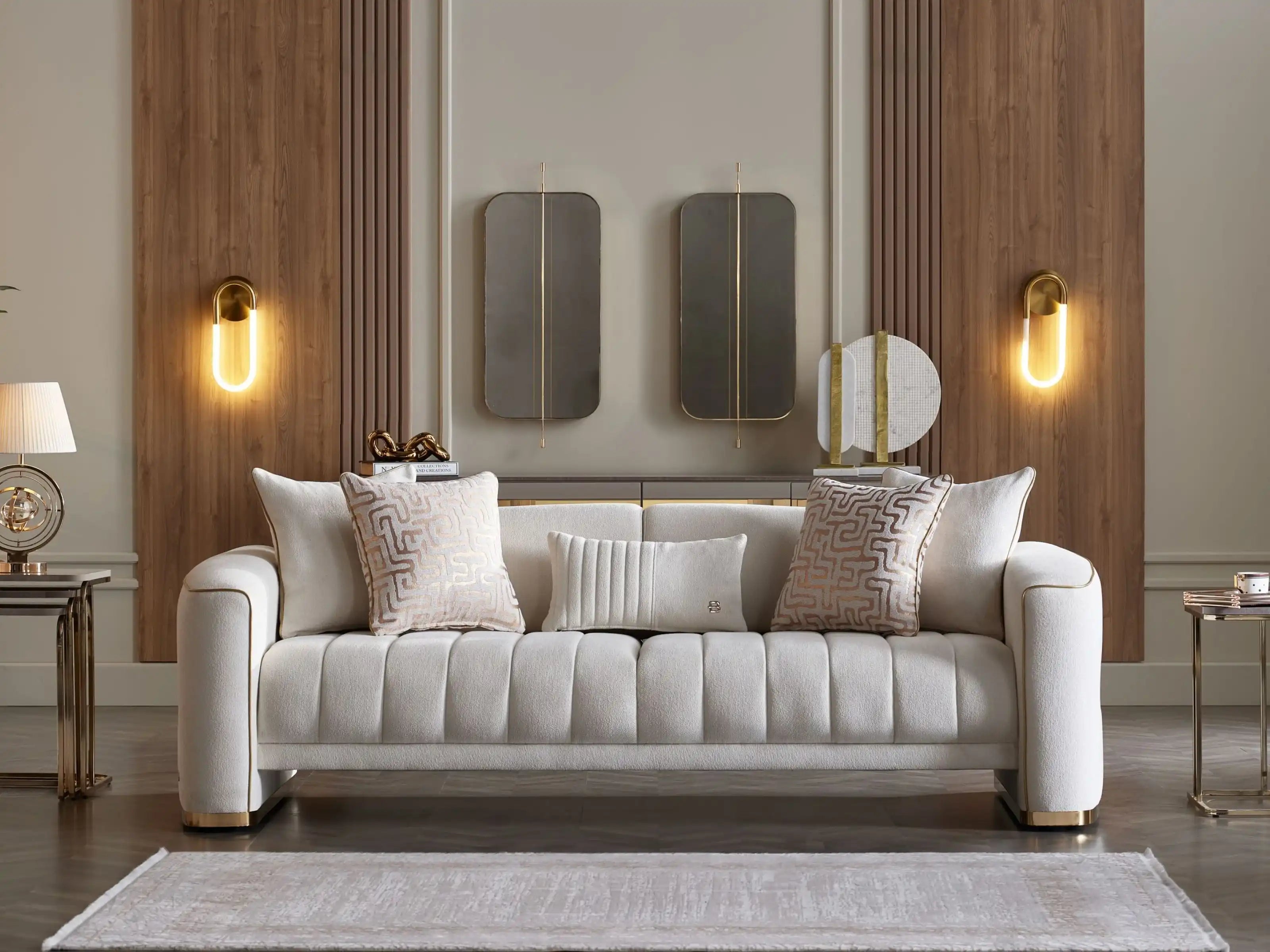 Veronica 94" Wide Convertible Sleeper Sofa – Modern Luxury Design - Best Buy Furniture