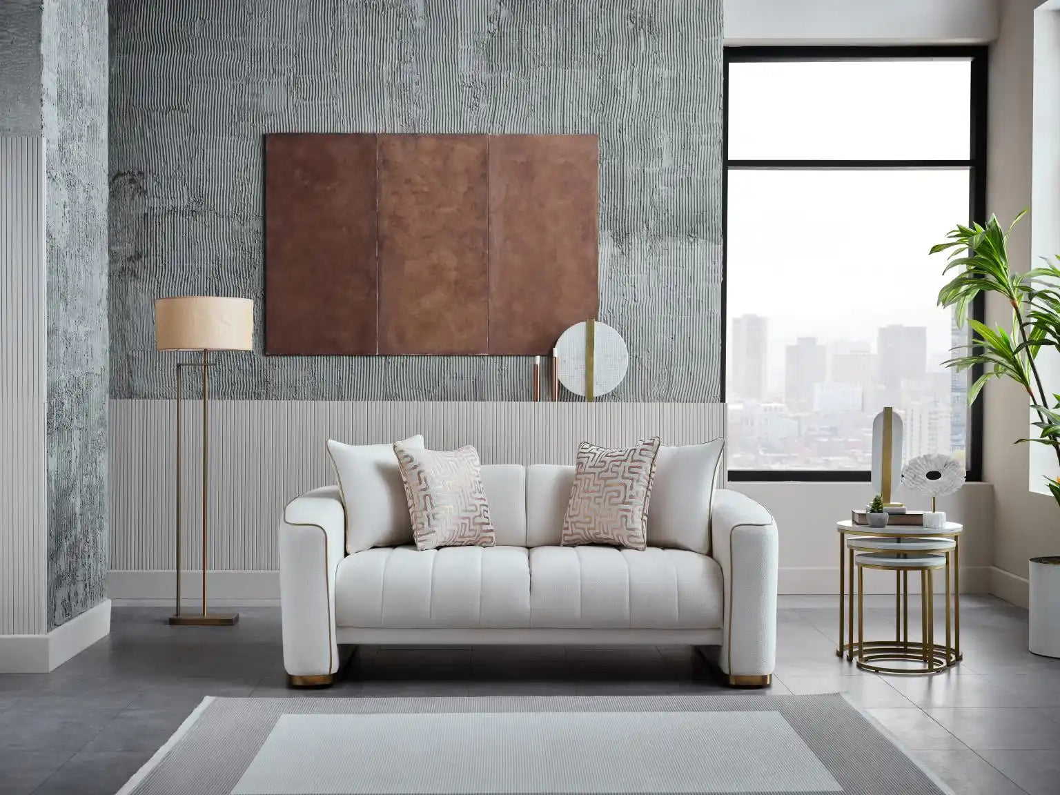 Veronica 94" Wide Convertible Sleeper Sofa – Modern Luxury Design - Best Buy Furniture