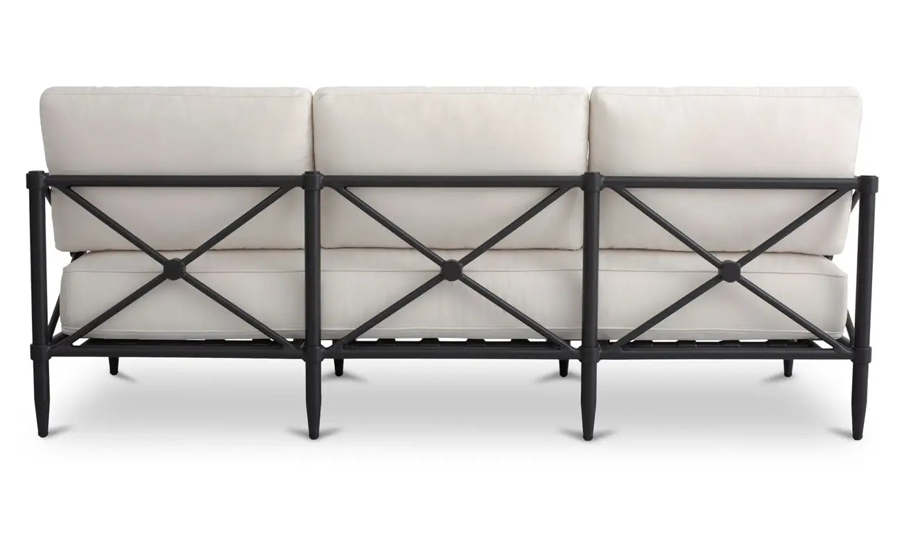 Willow Outdoor Sofa Cream - Moes Home