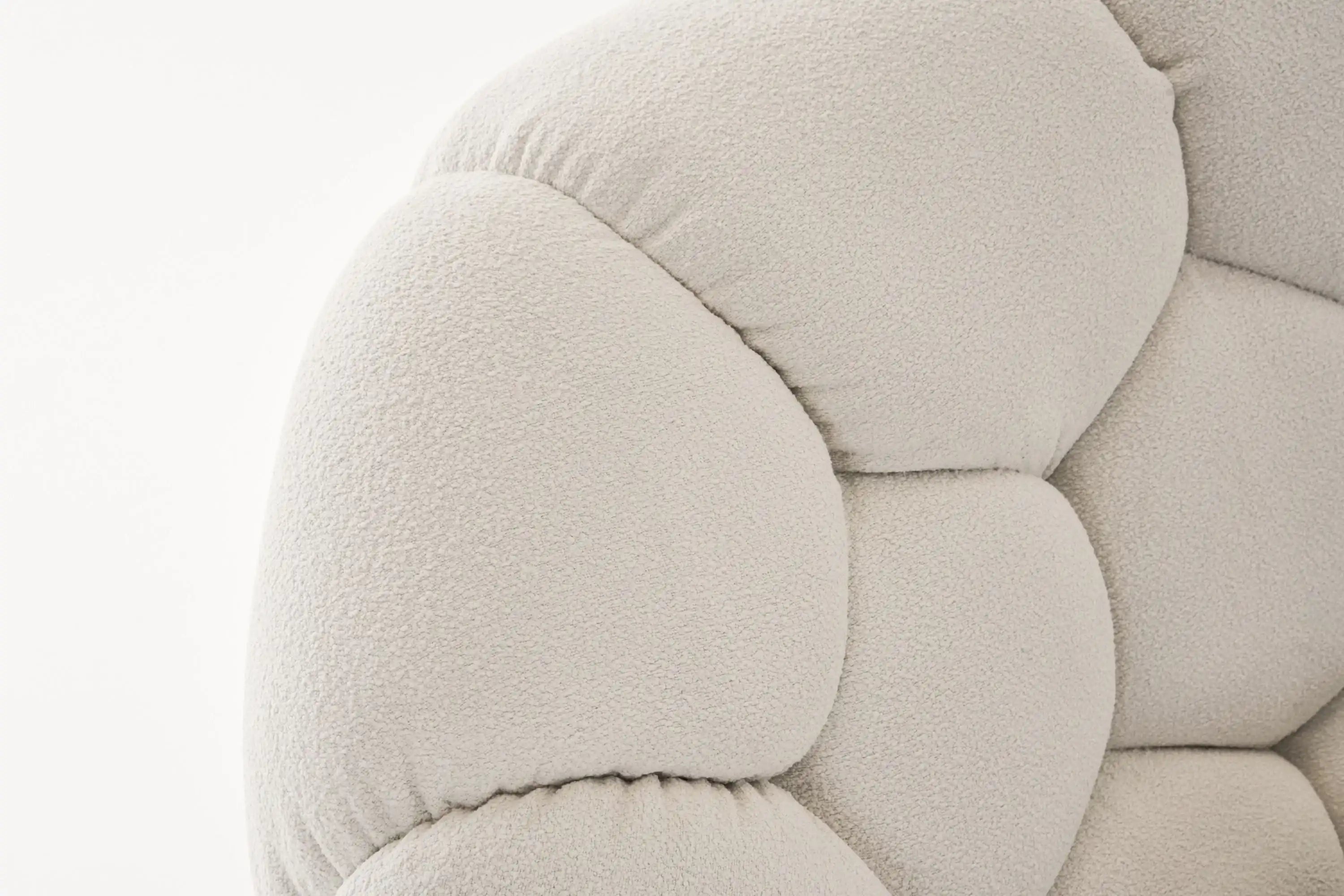 Divani Casa Yolonda - Modern Off-White Fabric Bed King - Best Buy Furniture