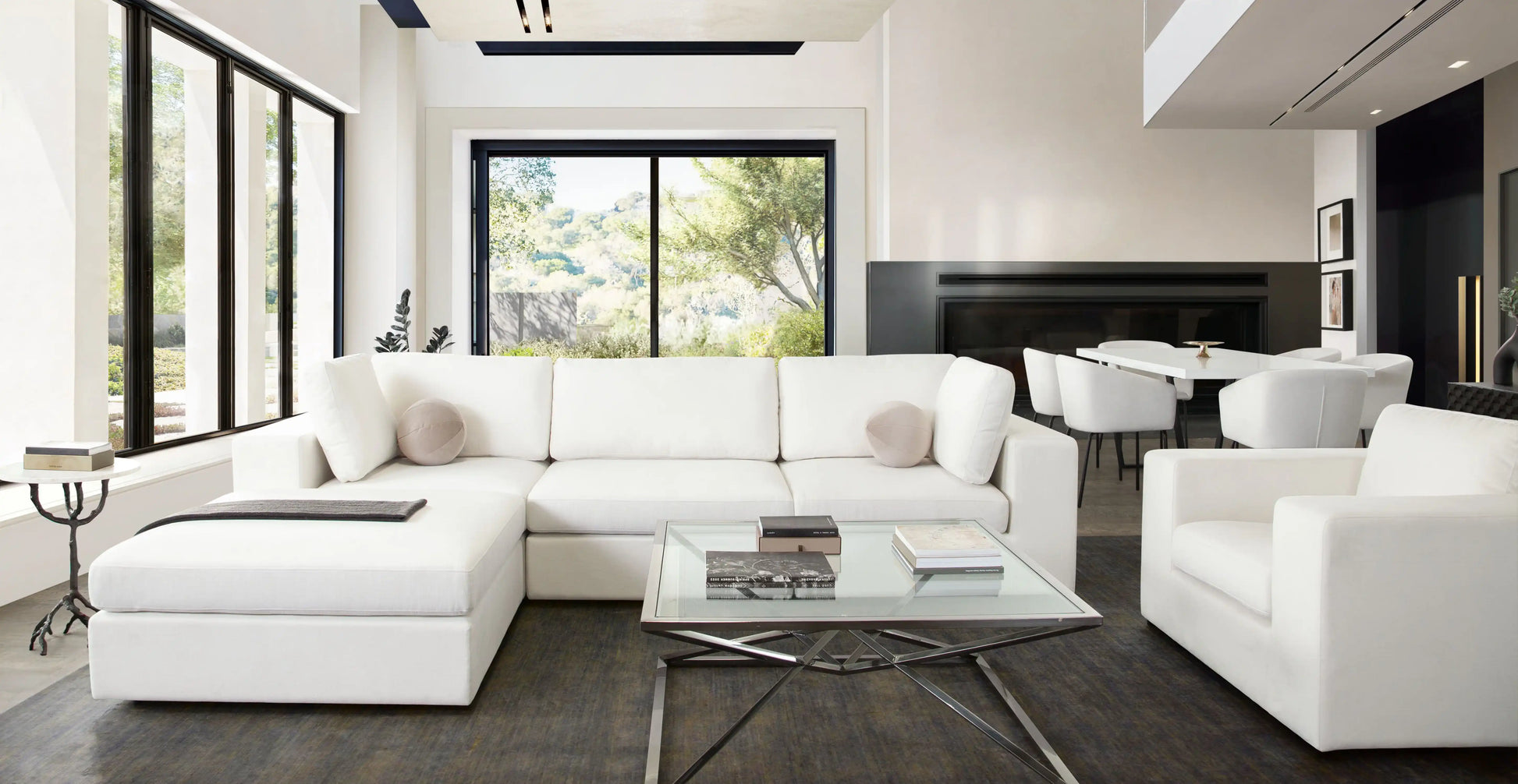 Muse Modular Reversible 4PC Sectional Sofa - Best Buy Furniture